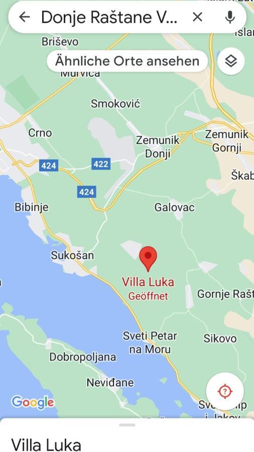 Villa Luka Donje Rastane Esterno foto